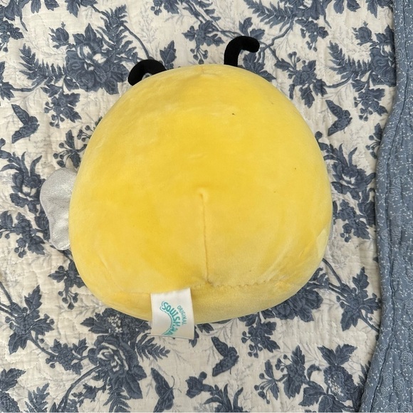 Squishmallows Sunny the Bee Yellow & Black Soft Plush Silver Wings Size  9” - Picture 3 of 7